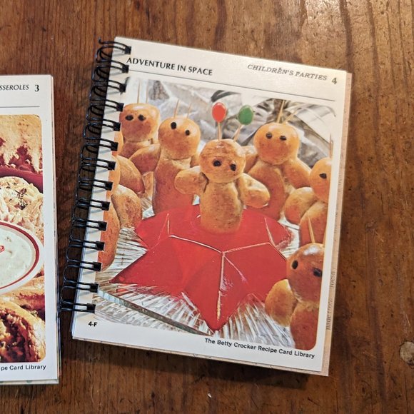 Betty Crocker Recipe Card Retro Recycled Notebooks - Picture 3 of 3